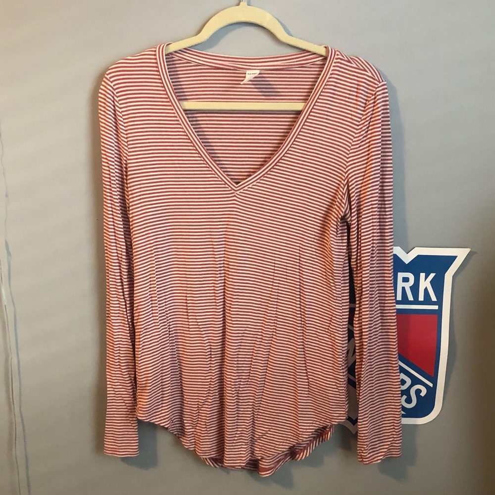 Old Navy Striped Long Sleeve Top